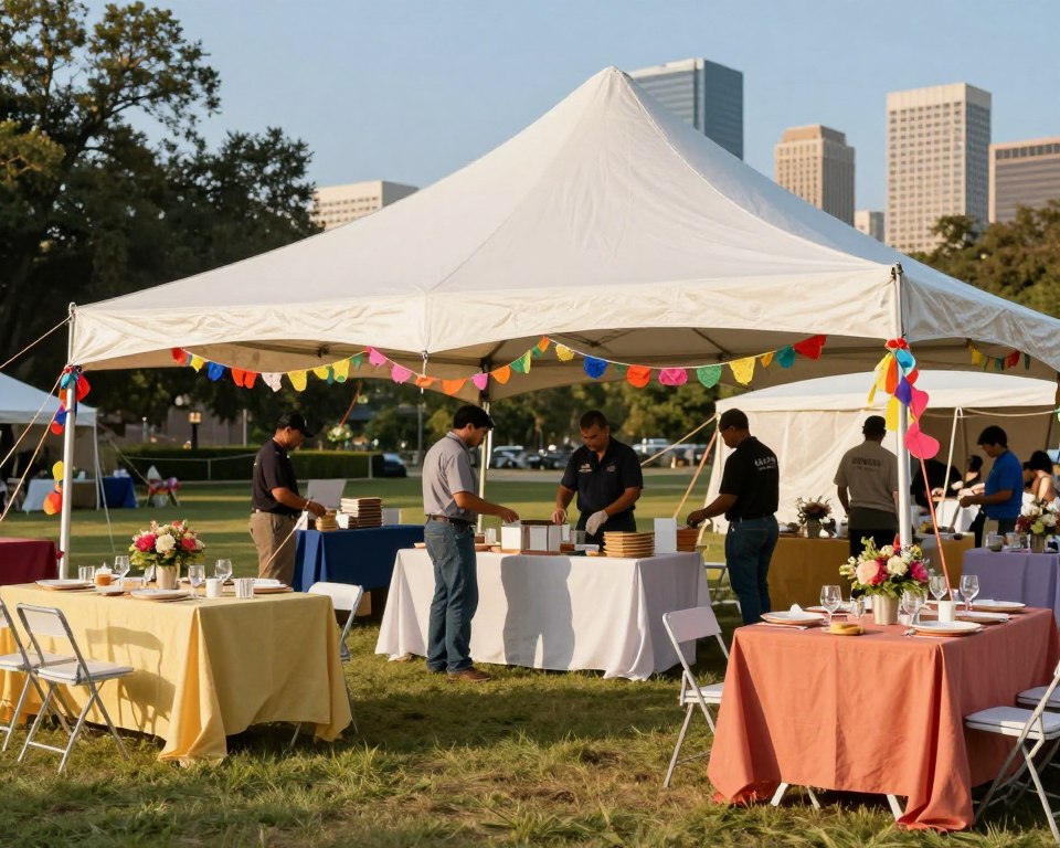 Large Tent Rentals in Houston
