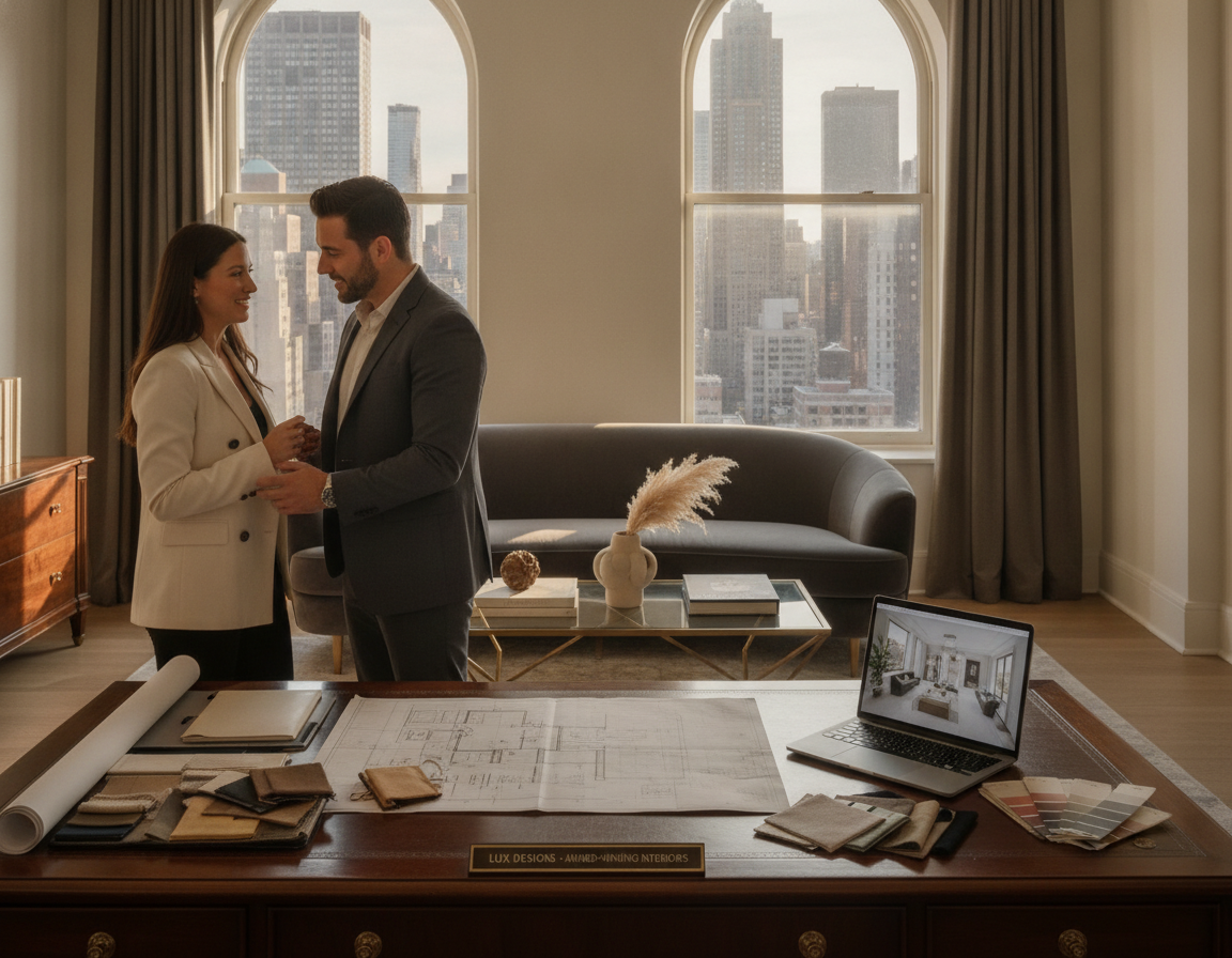 Manhattan Based Konstructive Design for Luxury Interior Design