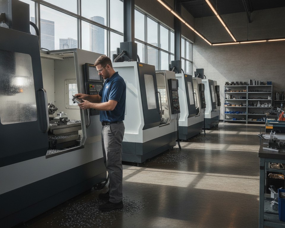 Precision CNC milling and turning - Houston